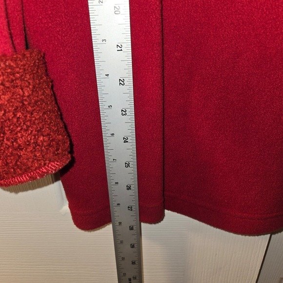 Vintage Winnie The Pooh Ice Skate Fleece Mock Neck Sweatshirt Women's 90s Large - Picture 10 of 12